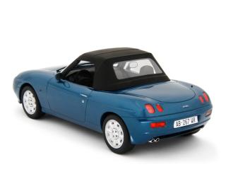 Fiat Barchetta 1995 Azzurro Mare Met. Laudoracing 1:18 Resinemodell (Türen, Motorhaube... nicht zu öffnen!)